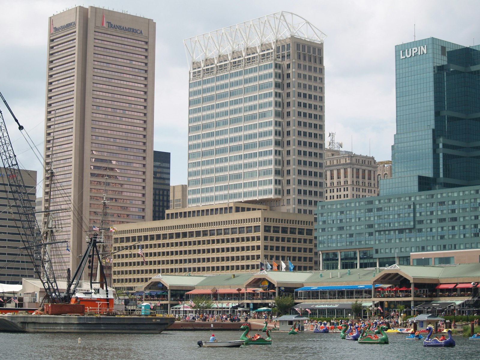 Baltimore Inner Harbor waterfront